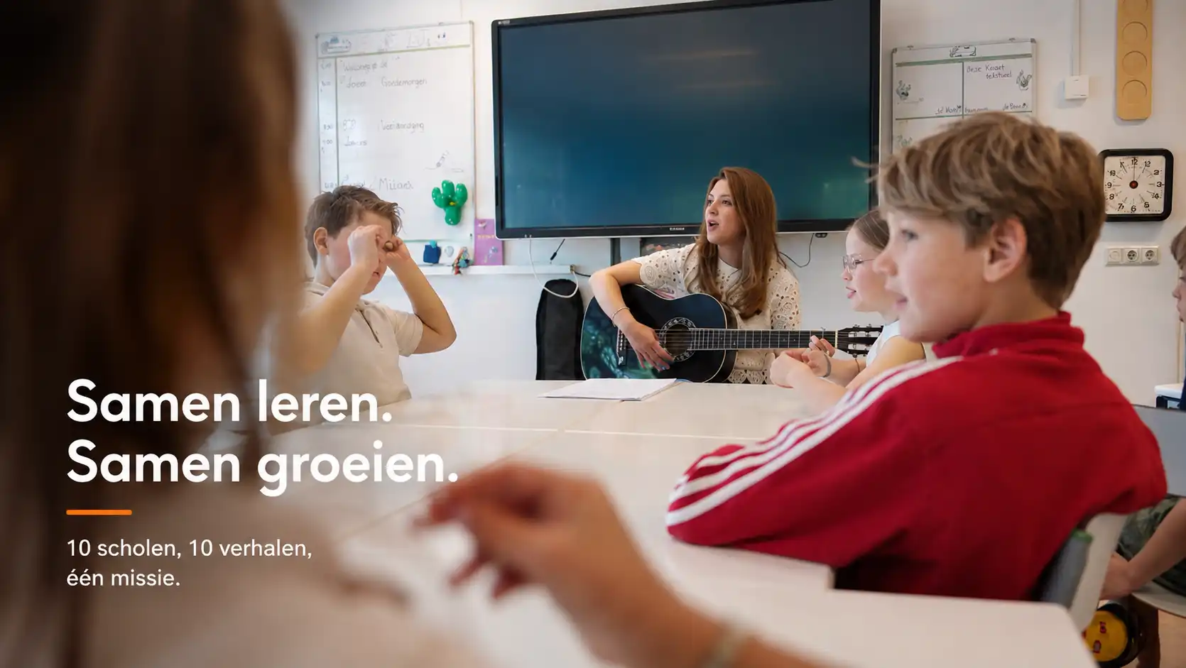 Schoolbeleving, sfeervideo van een basisschool binnen Atlant Basisonderwijs, gefilmd door De Rennende Cameraman